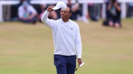Tiger Woods quedó fuera del corte en el Abierto Británico
