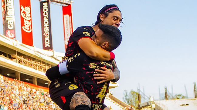 Joaquín Montecinos aportó con un tanto en el triunfazo de Tijuana frente a América