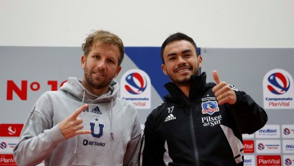 "Que la rivalidad quede en la cancha": El mensaje de Seymour y Suazo a los hinchas para el Superclásico