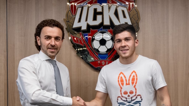 CSKA Moscú oficializó la incorporación de Víctor Felipe Méndez