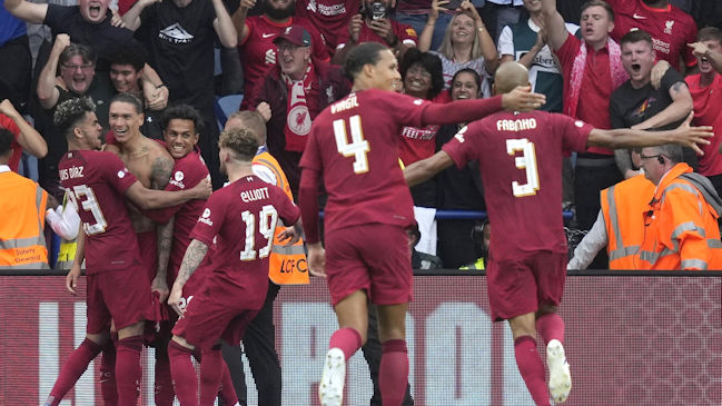 Liverpool doblegó a Manchester City y se apoderó del título de la Community Shield