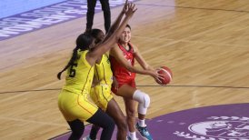 Chile tropezó ante Colombia en la segunda fecha del Sudamericano Femenino de baloncesto