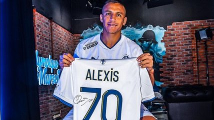 Las primeras imágenes de Alexis Sánchez como jugador de Olympique de Marsella