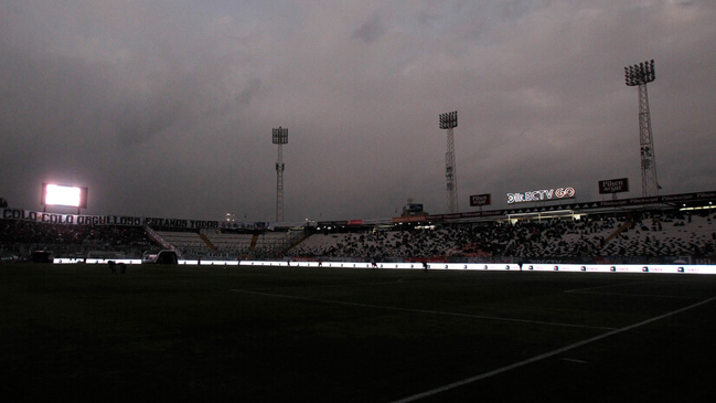 ¿Qué pasó con la iluminación del Estadio Monumental durante el Colo Colo-Palestino?