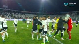 [VIDEO] El caliente final de partido entre Colo Colo y Palestino en el Monumental