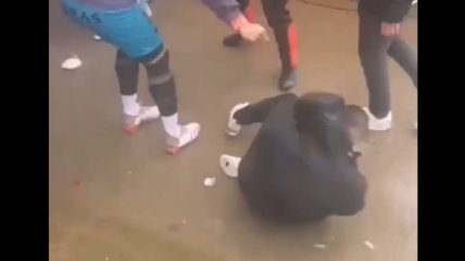 A Felipe Cornejo le tiraron un pan y terminó en el piso tras derrota que gatilló su salida de Rangers