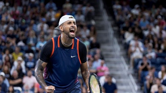 Nick Kyrgios derribó a Jeffrey Wolf y se instaló en octavos de final del US Open