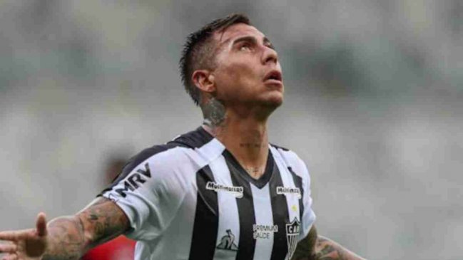 Eduardo Vargas volvió a ser citado en Atlético Mineiro tras casi un mes