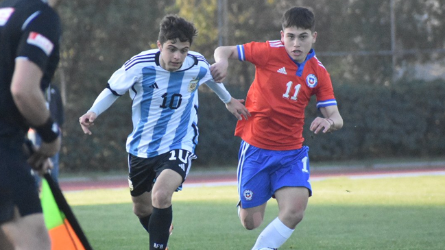 La Roja Sub 15 venció a Argentina en amistoso disputado en La Pintana