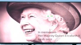 Arsenal y Zurich hicieron un minuto de silencio en honor de la Reina Isabel II