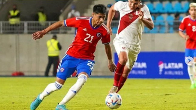 Darío Osorio y Lucas Assadi encabezan nueva nómina para el microciclo de la Roja sub 20