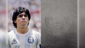 Sorpresa en Argentina por aparición de la figura de Maradona en la silla de un almacén