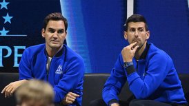 Djokovic tras retiro de Federer: Me puse muy sentimental cuando vi a sus hijos llorar