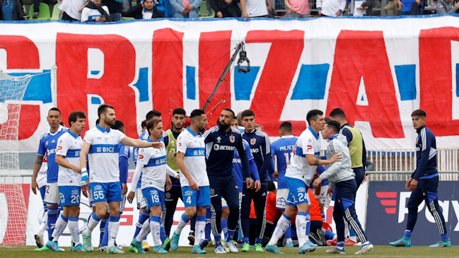 Las bases del fútbol chileno no contemplan dar la victoria a un equipo por incidentes