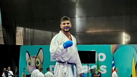 ¡Oro para Chile! Rodrigo Rojas ganó la final de karate en los Odesur en Asunción