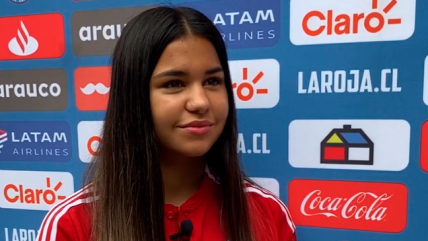 Daniela Acevedo en la previa del Mundial sub 17: Estar acá es un sueño a tan temprana edad
