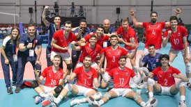La selección chilena de vóleibol logró triunfazo ante Paraguay en los Sudamericanos
