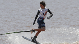 Tiene solo 14 años: Matías González alcanzó el oro del esquí náutico en Asunción 2022