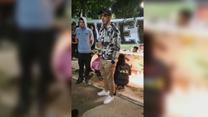 Pablo Hernández dio emotivo discurso en velatón por muerte de hincha de O'Higgins