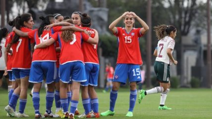 El empate de la Roja femenina ante México en amistoso internacional
