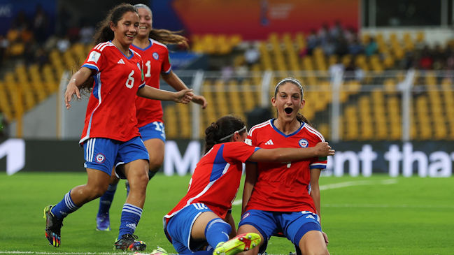 La Roja femenina logró contundente triunfo sobre Nueva Zelanda en su debut en el Mundial sub 17