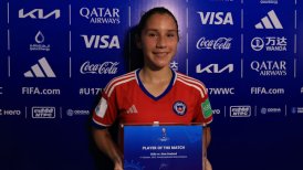 Anaís Alvarez fue elegida como la jugadora del partido ante Nueva Zelanda en el Mundial sub 17