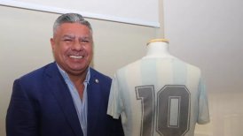 La camiseta con la que Maradona ganó el Mundial México 1986 regresó a Argentina