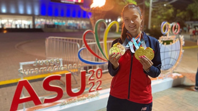 Daniela Ortega y sus tres medallas de oro en Asunción: Todo el esfuerzo que hago tiene su recompensa