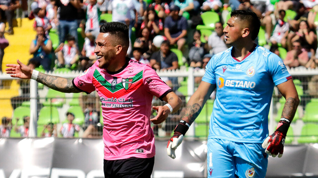 Deportes La Serena perdió por goleada ante Palestino y cayó a zona de descenso