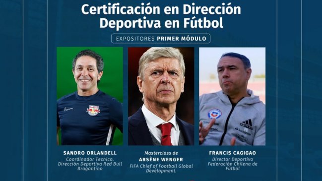 Arsene Wenger expuso en inicio de programa de certificación de director deportivo del INAF