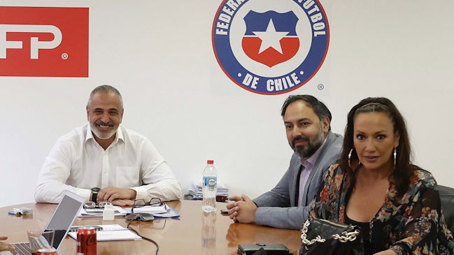 Pablo Milad presentó plan de seguridad en el fútbol chileno a diputada Marisela Santibáñez