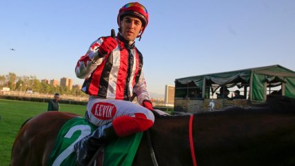 El jinete Kevin Espina triunfó junto a "Racatán" y conquistó su segundo Ensayo