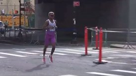 Corredor brasileño se desmayó cuando lideraba el Maratón de Nueva York