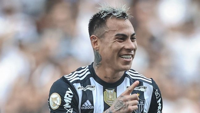 Eduardo Vargas selló con gol ante Corinthians la clasificación de Atlético Mineiro a la Libertadores