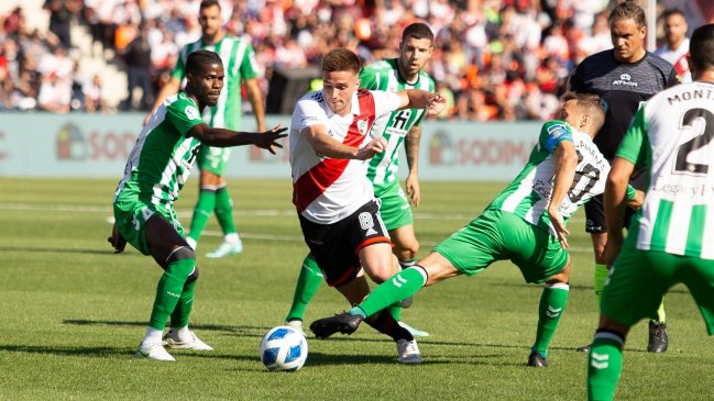 Real Betis de Manuel Pellegrini sufrió dura goleada ante River Plate en Mendoza