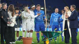 Homenaje a Maradona marcó el Partido por la Paz celebrado en Roma