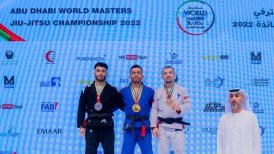 Chileno Nicolás Ponce logró vicecampeonato en Copa Mundial de Jiu Jitsu en Abu Dhabi
