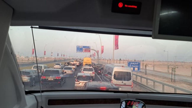 Sede del partido inaugural registra alta congestión a horas del Qatar-Ecuador