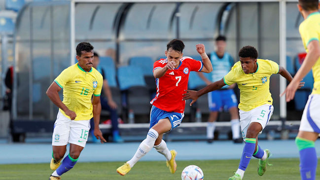 La Roja sub 20 vuelve a medirse a Brasil en partido amistoso