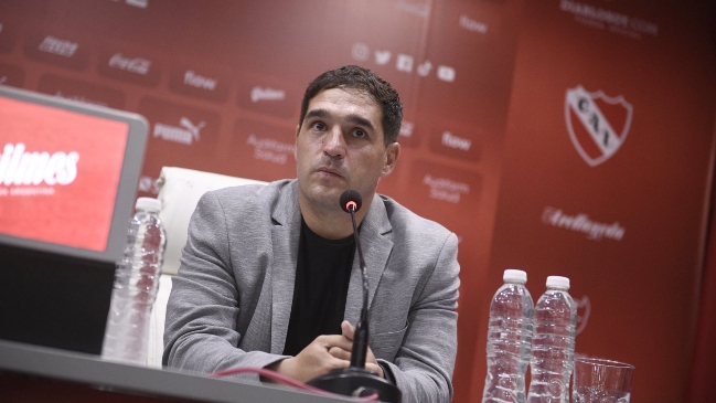 Stillitano fue presentado en Independiente: Desde que tomé el avión me están apoyando