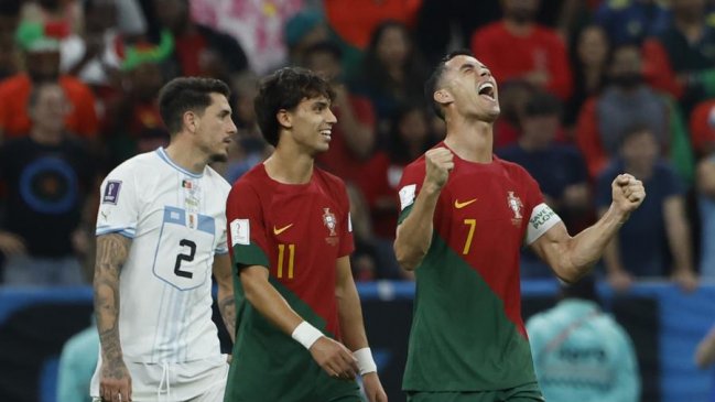 Portugal certificó su avance a octavos de final y complicó a Uruguay en el Mundial