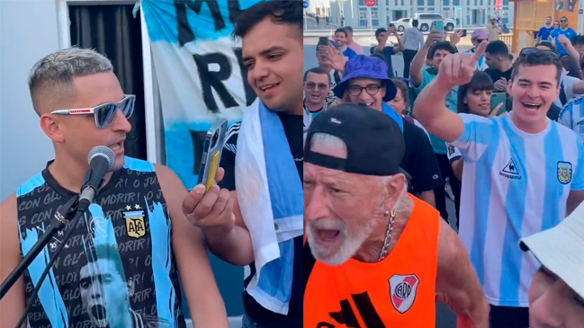 "Chileno, vos la mirás por televisión": Argentinos recordaron a la Roja en medio del Mundial