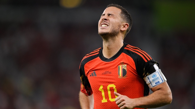 Eden Hazard anunció su retiro de la selección de Bélgica