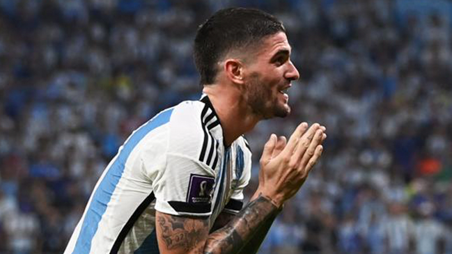 Argentina tiene en duda a Rodrigo De Paul para duelo con Países Bajos