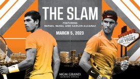 Rafael Nadal y Carlos Alcaraz protagonizarán una exhibición en Las Vegas