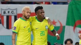 Vinicius llenó de elogios a Neymar: "Si Dios quiere, nos traerá la sexta Copa del Mundo"