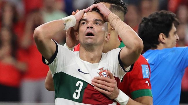 Pepe criticó el arbitraje ante Marruecos y disparó: "Argentina será campeona"
