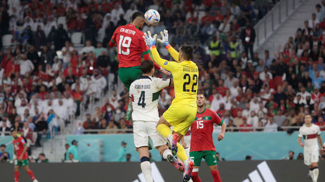 En-Nesyri superó la marca de salto de Cristiano con el gol que eliminó a Portugal del Mundial
