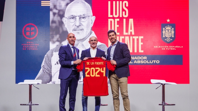 Luis de la Fuente fue presentado como DT de España: Intentaremos crecer y seguir mejorando