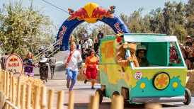 Evento de "autos locos" Soapbox Race vivirá su quinta versión en Chile este sábado